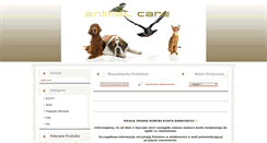 Desktop Screenshot of animalcare.pl